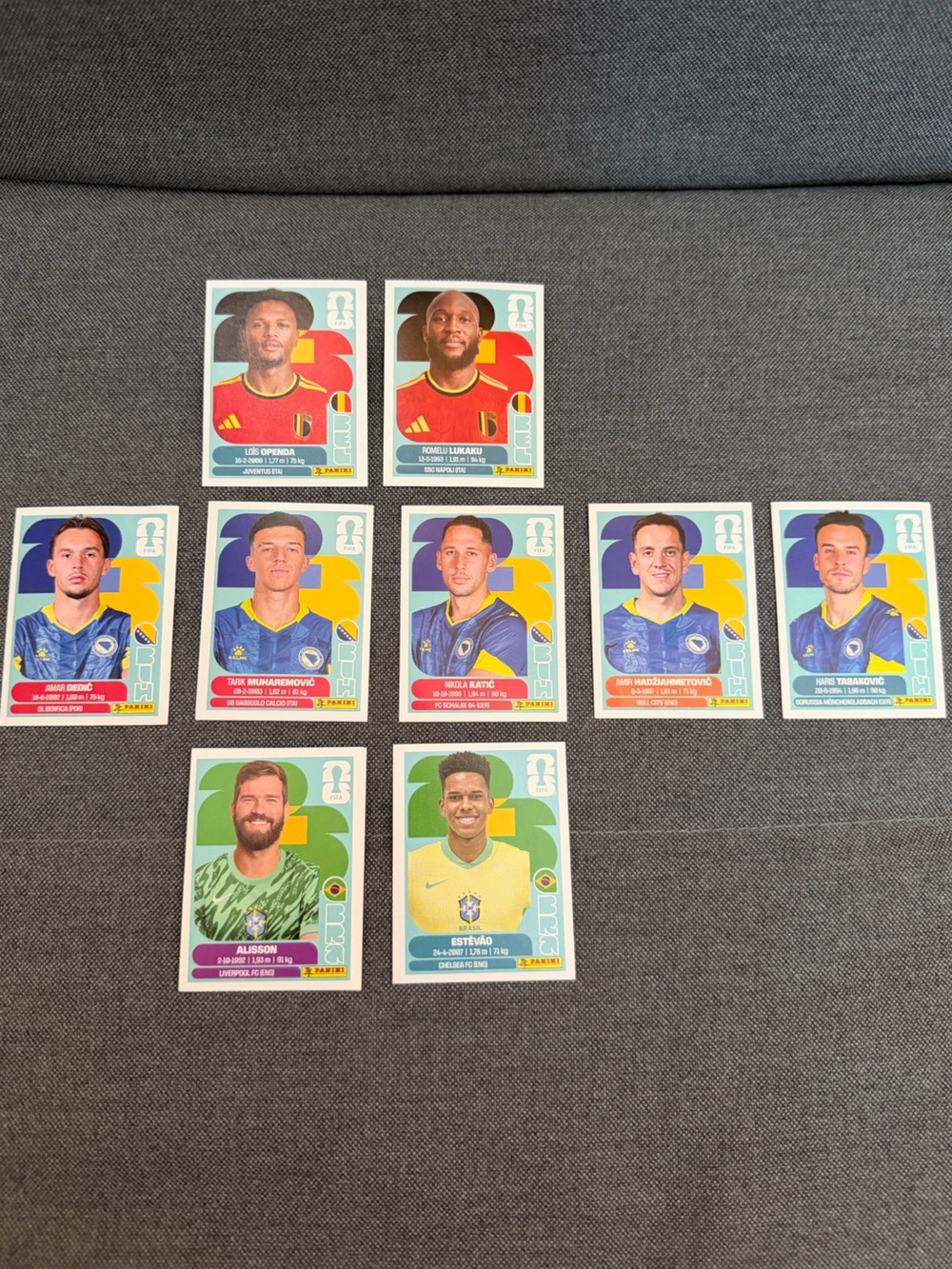 Panini Stickers Player Multi-players